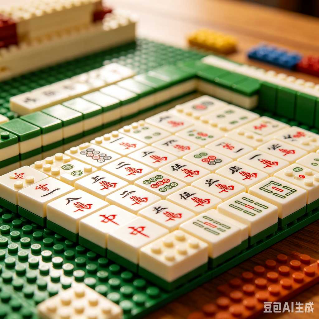christmas gift mahjong set